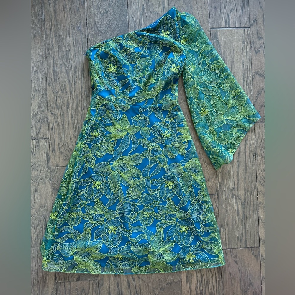 Nwot Js Collections - Asymmetric Embroidered Even… - image 8